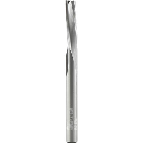 Image for Southeast Tool T30933 - Solid Carbide CNC Slow Spiral Downcut Bit, 1/4" Shank, 1/4" Dia.