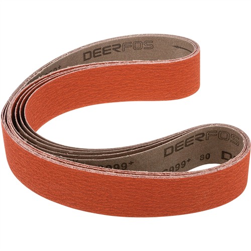 Image for Grizzly T31799 - 2" x 48" Ceramic Sanding Belt 80 grit, 5 Pk.