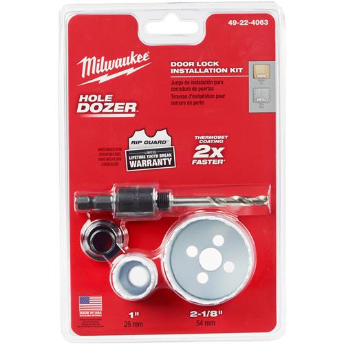 Image for Milwaukee T32181 - Hole Saw Door Lock Kit