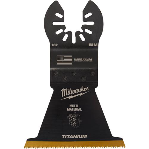 Image for Milwaukee T33110 - 2-1/2" Titanium Bi-Metal Multi-Material Oscillating Multi-Tool Blade