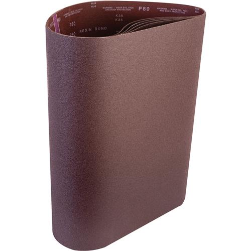 Image for Grizzly T33217 - 19-5/8" x 41-1/2" A/O Sanding Belt, 80 Grit, 5 Pk.