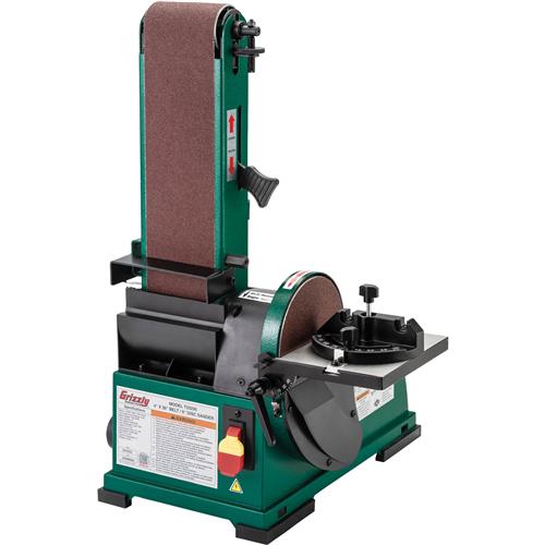 Image for Grizzly T33256 - 4" x 36" Belt / 6" Disc Combo Sander