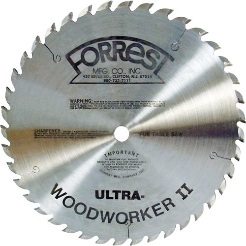 Image for Forrest T33590 - 10" 40T Ultra Thin Kerf Woodworker II Circular Saw Blade