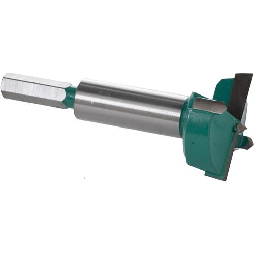 Image for Grizzly PRO T33746 - 1-9/16" Tungsten Carbide Hex Shank Forstner Bit