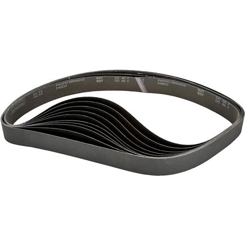 Image for PASCO T33773 - 2" x 42" Silicon Carbide Sanding Belt, 120 Grit, 10 Pk.