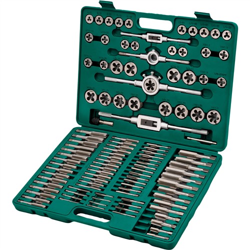 Image for Grizzly Precision T34080 - 110-Pc. SAE/Metric Combination Tap & Die Set