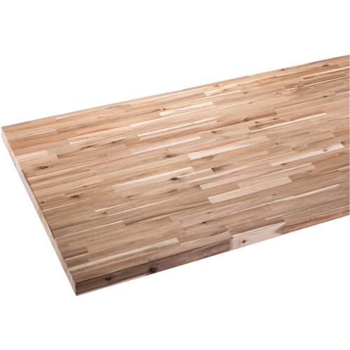 Image for Grizzly T34223 - Acacia Butcher Block Workbench Top - Unfinished 1-3/4" x 30" x 96"