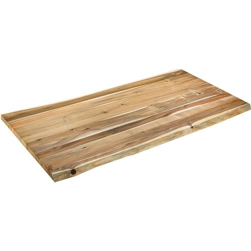 Grizzly T34234 - Acacia Butcher Block Live Edge - Unfinished 1-1/2