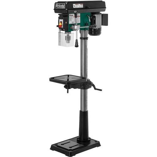 Image for Grizzly T34610 - 17" Floor Drill Press w/ LED & Laser Guide